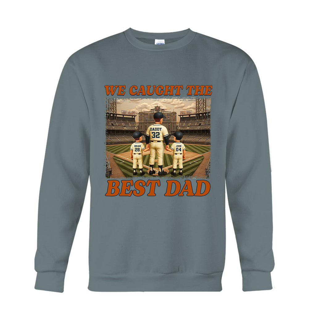 Baseball Dad - Personalized Father T-shirt & Hoodie