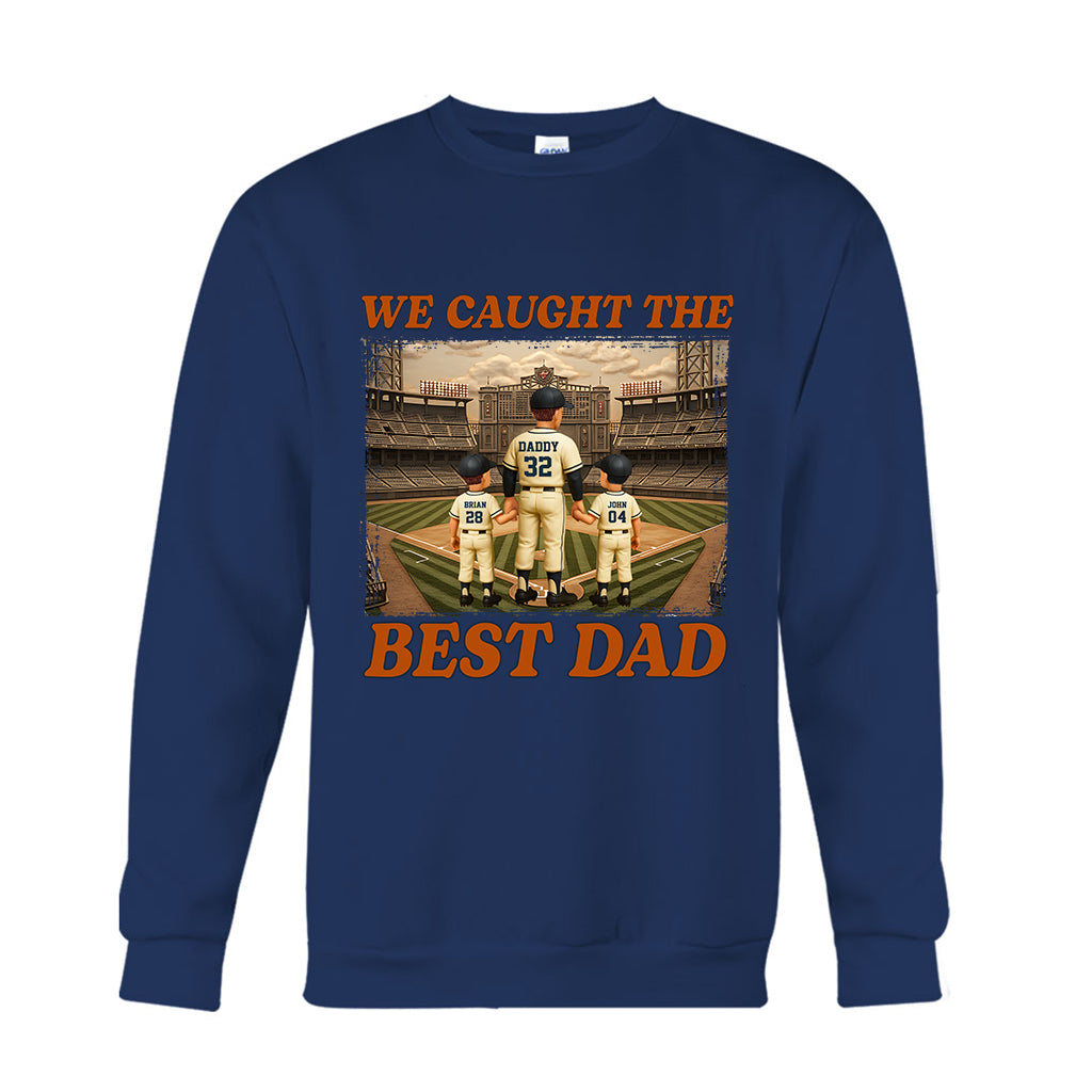 Baseball Dad - Personalized Father T-shirt & Hoodie