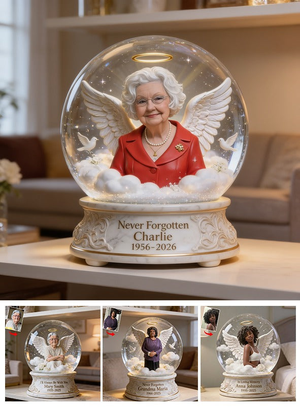Personalisierte Gedenktafel für ältere Frauen, Oma, Trauergeschenk