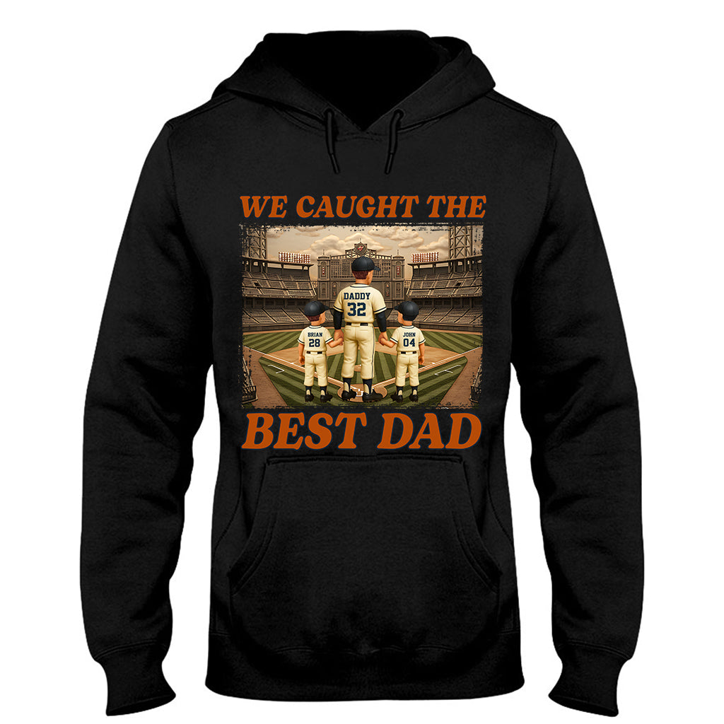 Baseball Dad - Personalized Father T-shirt & Hoodie
