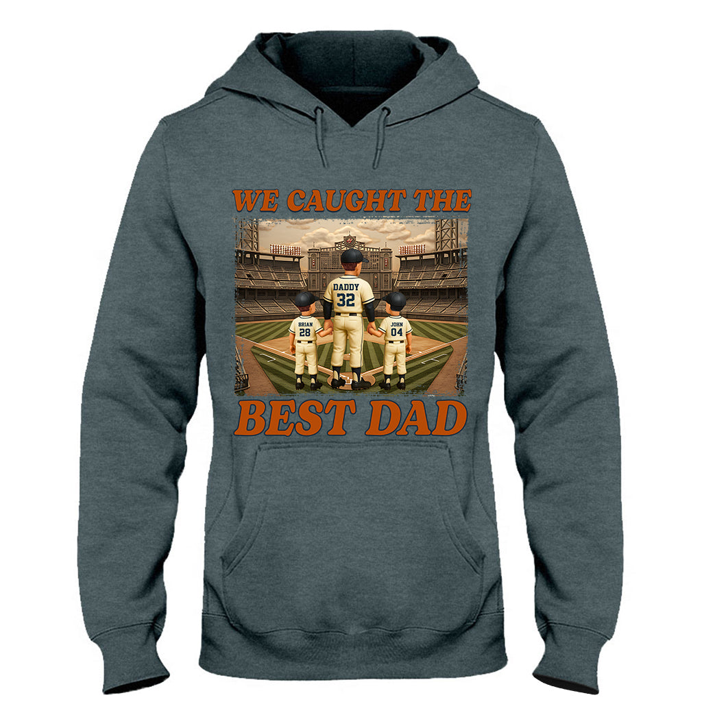 Baseball Dad - Personalized Father T-shirt & Hoodie