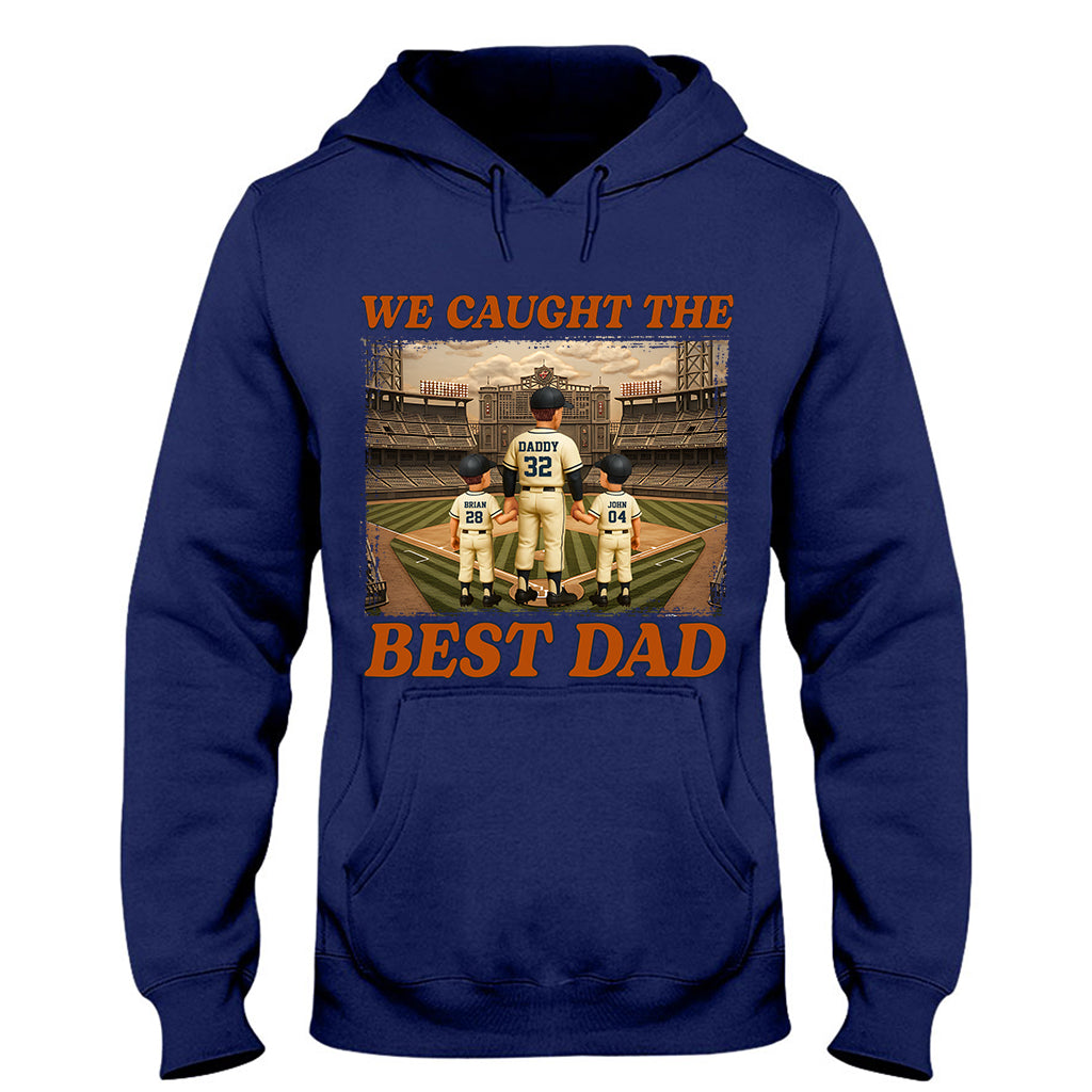 Baseball Dad - Personalized Father T-shirt & Hoodie