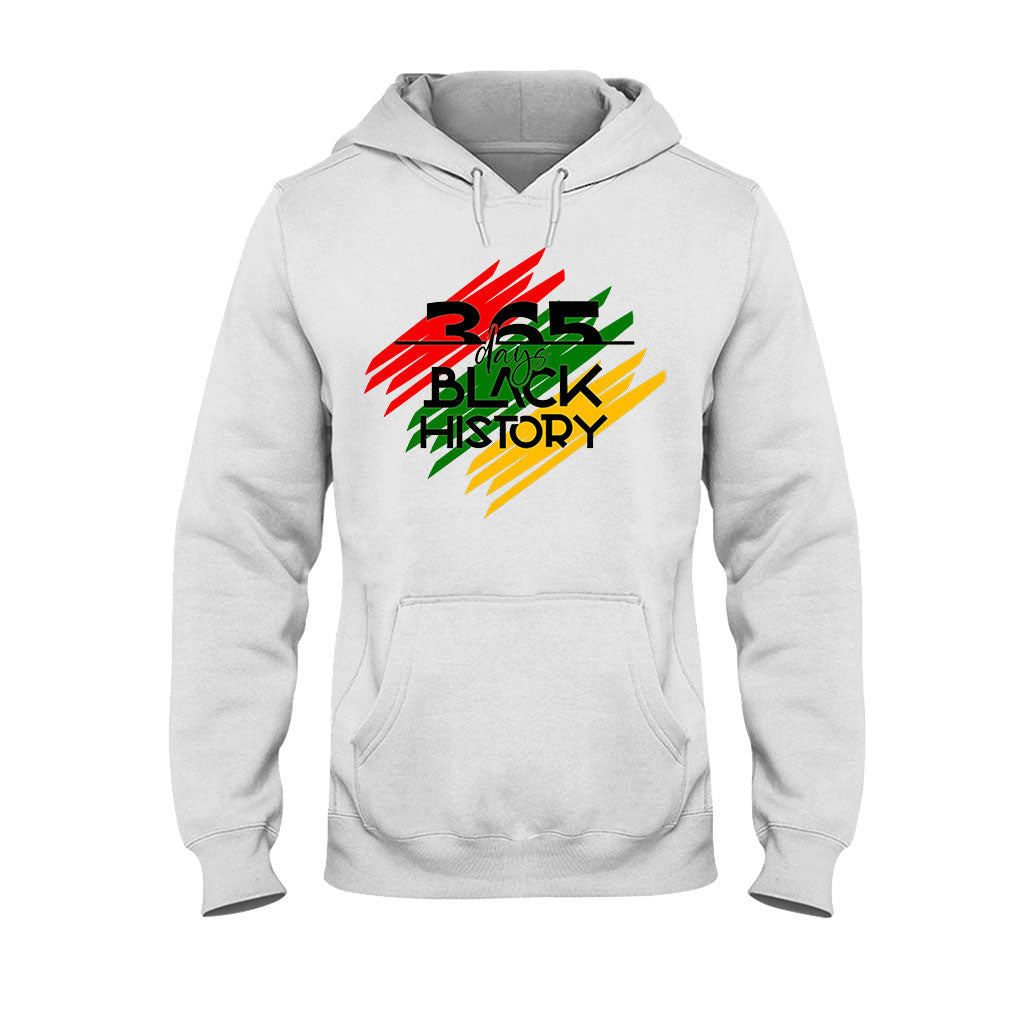 365 Days Black History - Personalized African American T-shirt And Hoodie