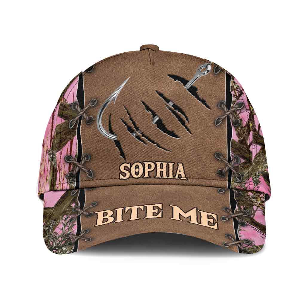 Fishing Girl - Personalized Fishing Classic Cap