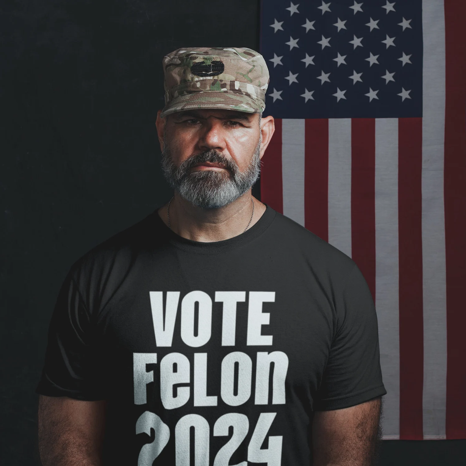 T-shirt « Votez criminel 2024 », T-shirt Trump criminel, T-shirt conservateur, T-shirt, sweat-shirt, sweat à capuche et sweat à capuche Trump 2024