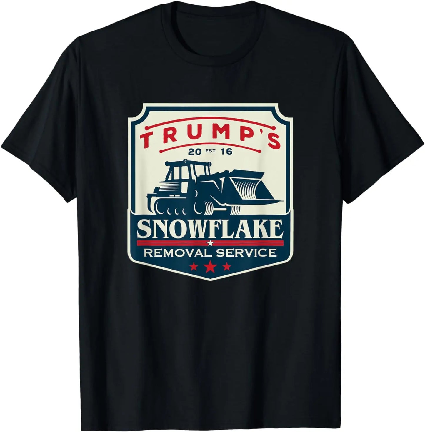 Trumps Schneeflocken-Entfernungsdienst – Lustiges Donald Trump 2024 T-Shirt, Streetwear-T-Shirts für Herren, Camiseta Hombre T-Shirt & Hoodie