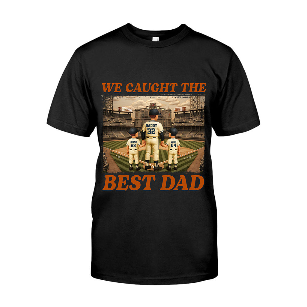 Baseball Dad - Personalized Father T-shirt & Hoodie