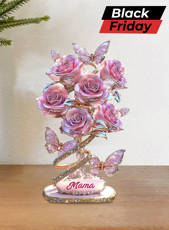 My Garden Gift For Mom, Grandma,... - Personalized Mother Custom Shaped Acrylic Plaque