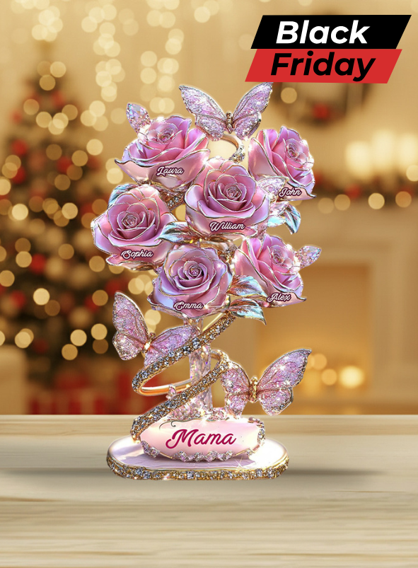 My Garden Christmas Gift For Mom, Grandma,... - Personalized Custom Shaped Acrylic Plaque