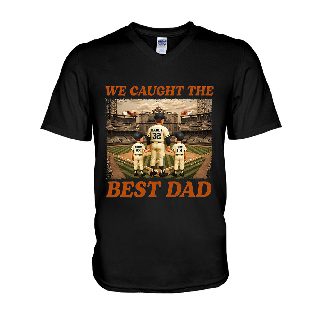 Baseball Dad - Personalized Father T-shirt & Hoodie