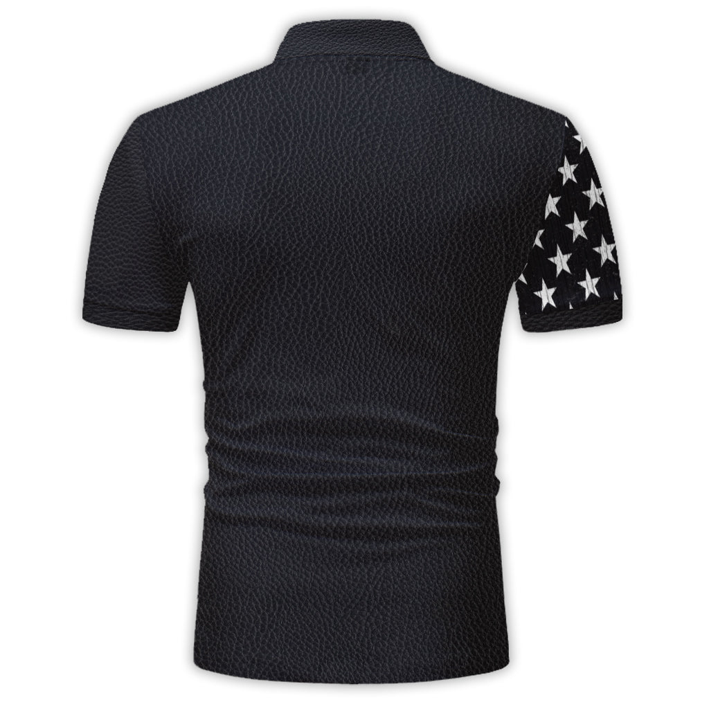 Wolf Pack - Personalized Father Polo Shirt