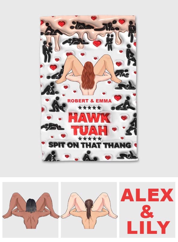 Spit On That Thang - Personalized Couple Towel