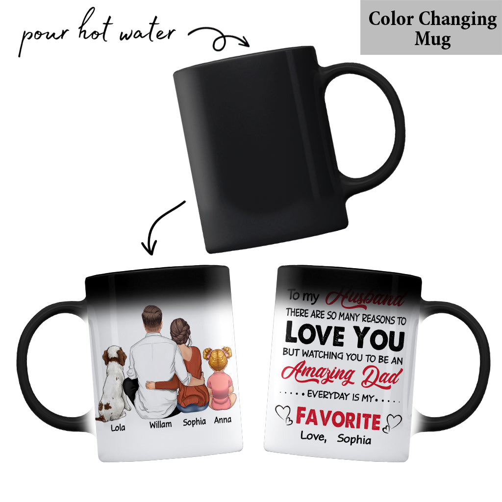 There Are So Many Reasons To Love You - Personalized Couple Mug