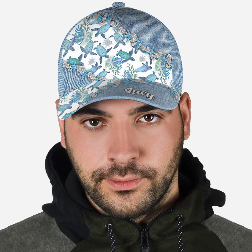 Cute Turtles - Personalized Turtle Classic Cap