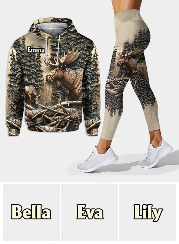 Passionné de chasse ? Sweat à capuche et legging personnalisés pour la chasse