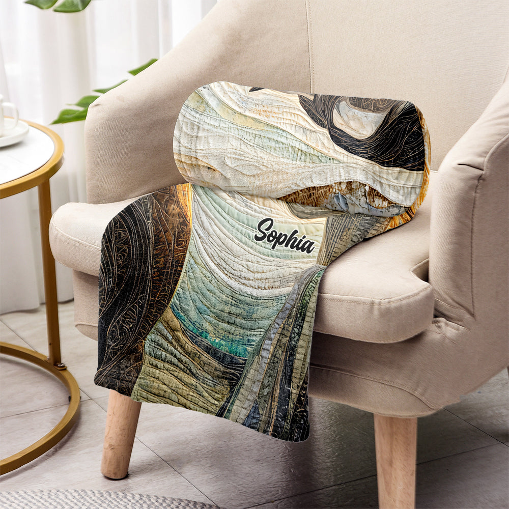 Just A Girl Who Loves Horses - Personalized Horse Blanket