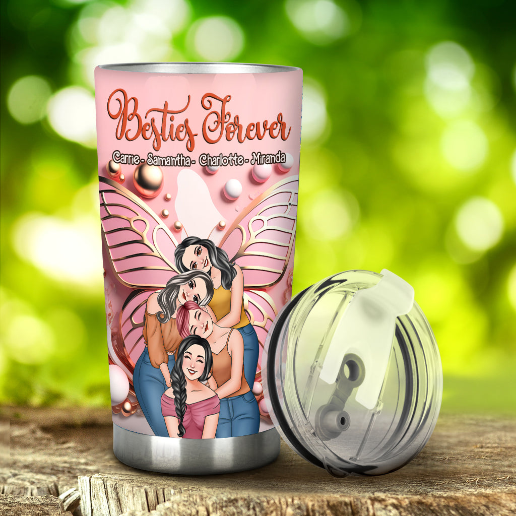Besties Forever - Personalized Bestie Tumbler