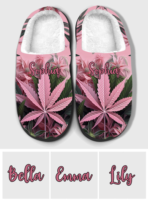 Befreie deinen Geist – personalisierte Cannabis-Slipper