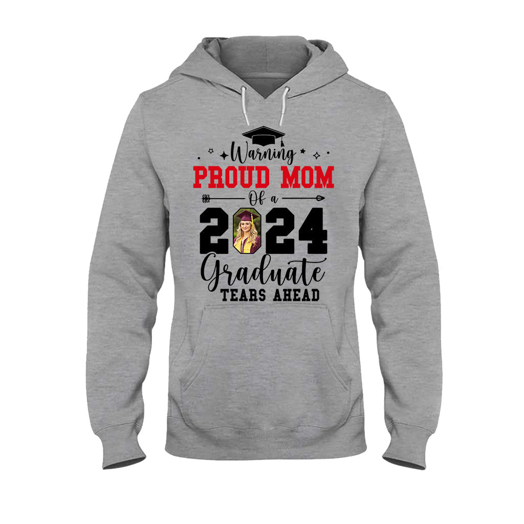 Warning Proud Mom/ Grandma/.... - Personalized Graduation T-shirt And Hoodie