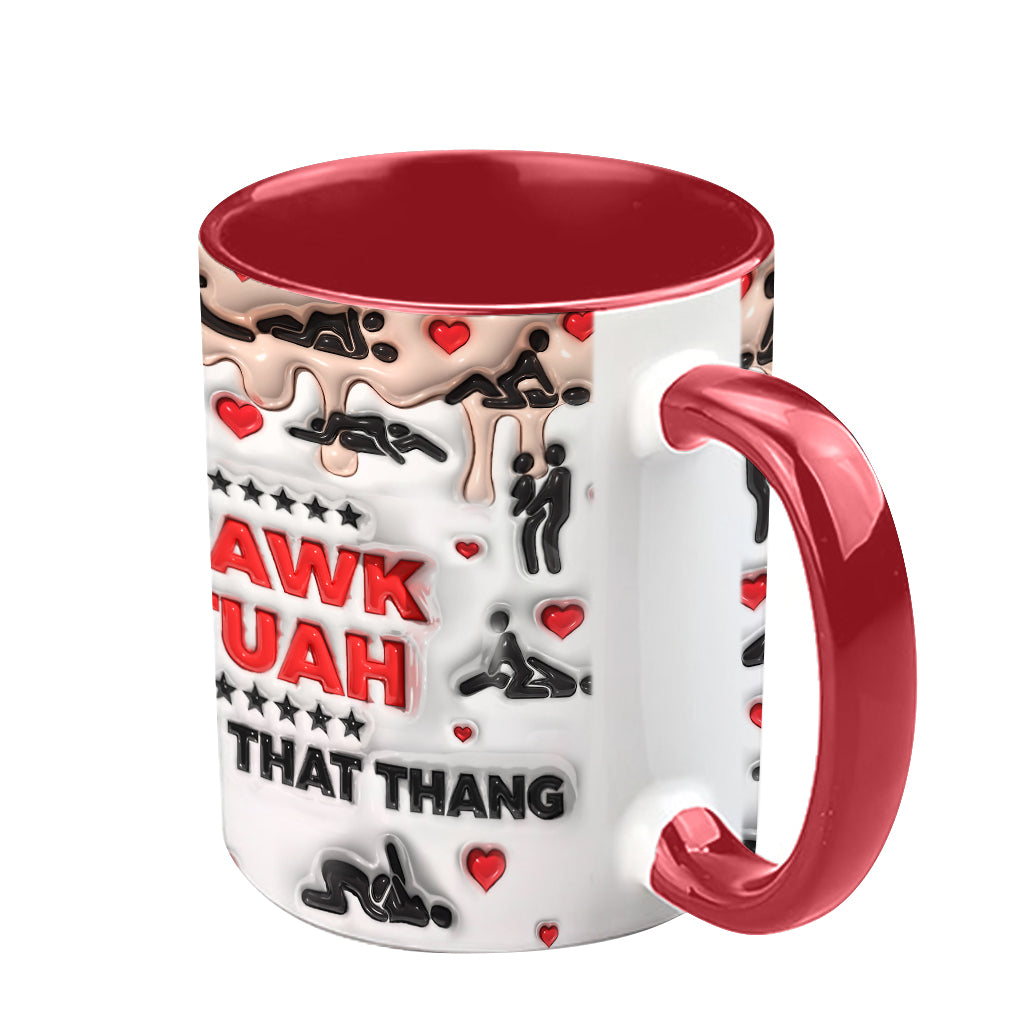 Spit On That Thang - Personalized Couple Accent Mug