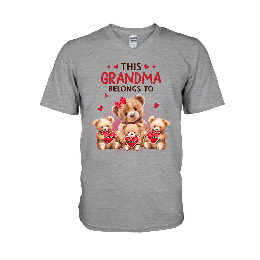 This Grandma Belongs To - Personalized Grandma T-shirt And Hoodie