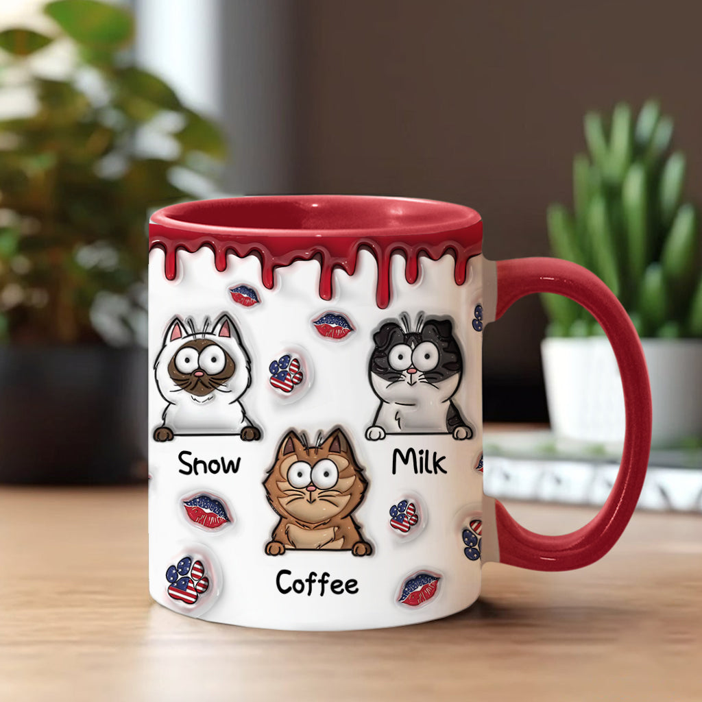Childless Cat Ladies - Personalized Cat Accent Mug