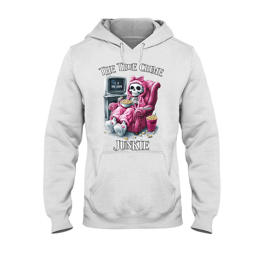 The True Crime Junkie - Personalized T-shirt And Hoodie