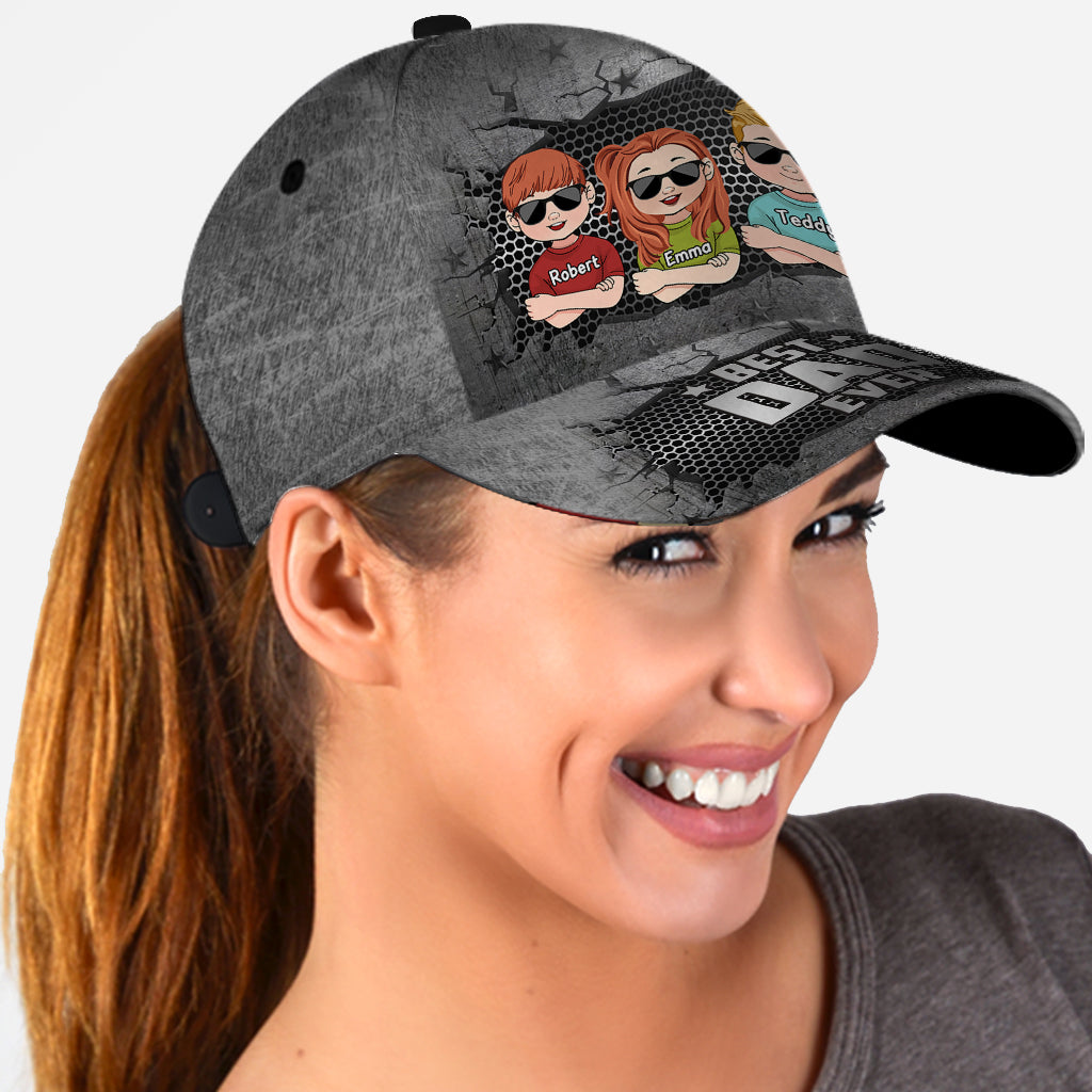 Best Dad Ever - Personalized Father Classic Cap