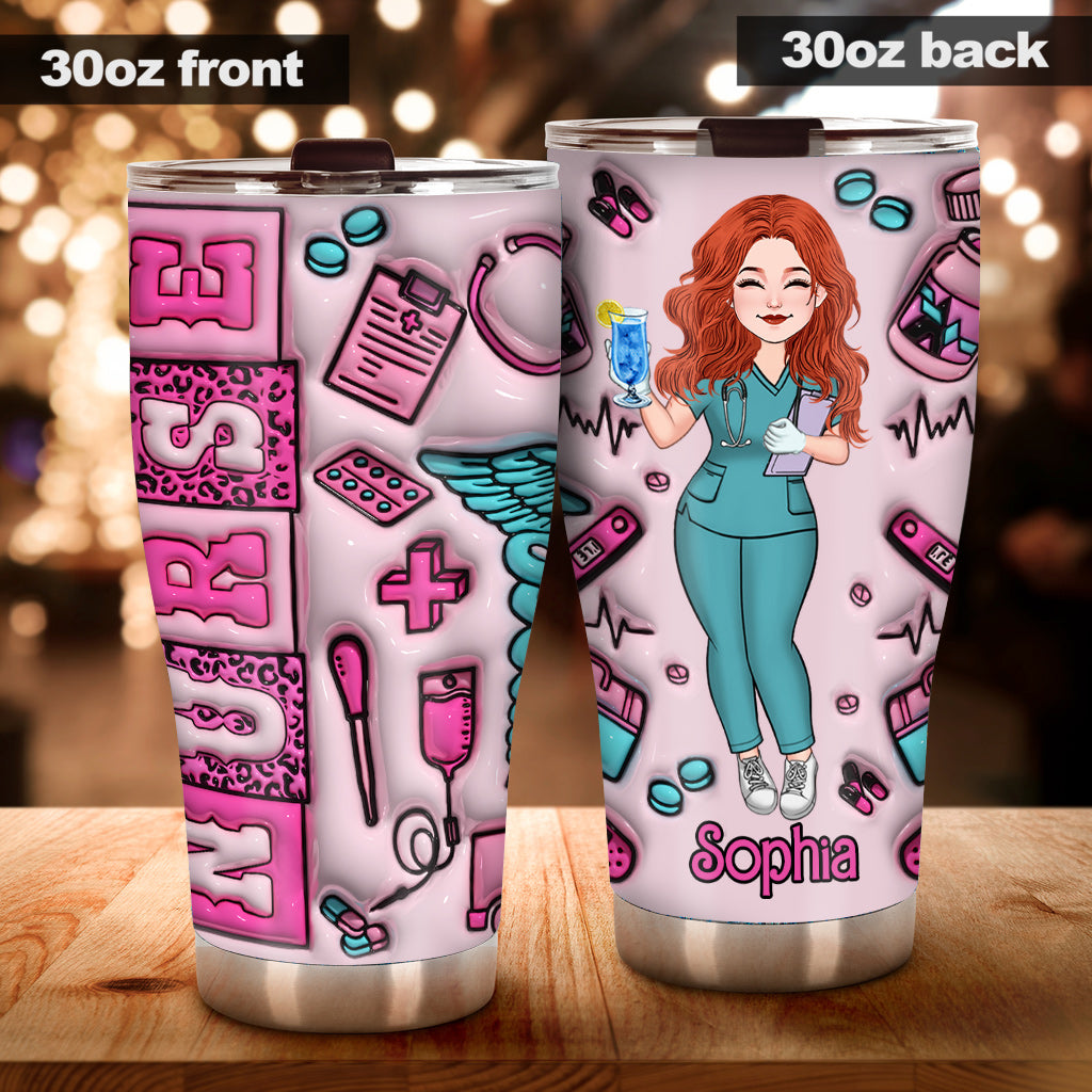 Nurse Life - Personalized Nurse Tumbler