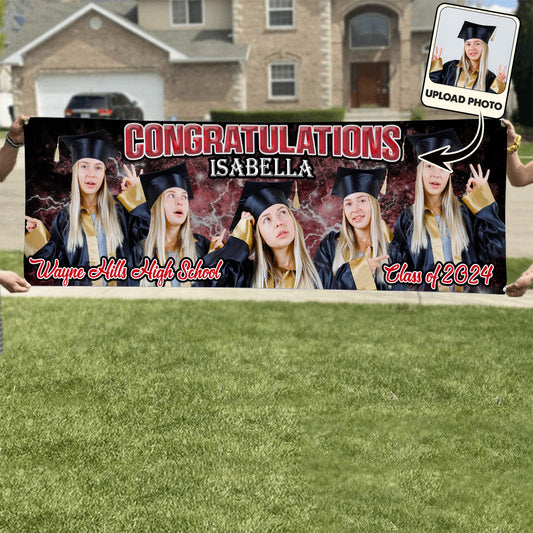 Congratulation - Personalized Graduation Banner