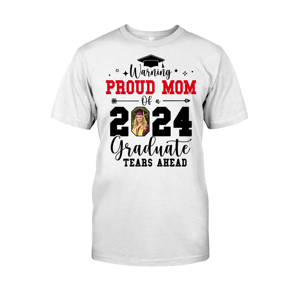 Warning Proud Mom/ Grandma/.... - Personalized Graduation T-shirt And Hoodie