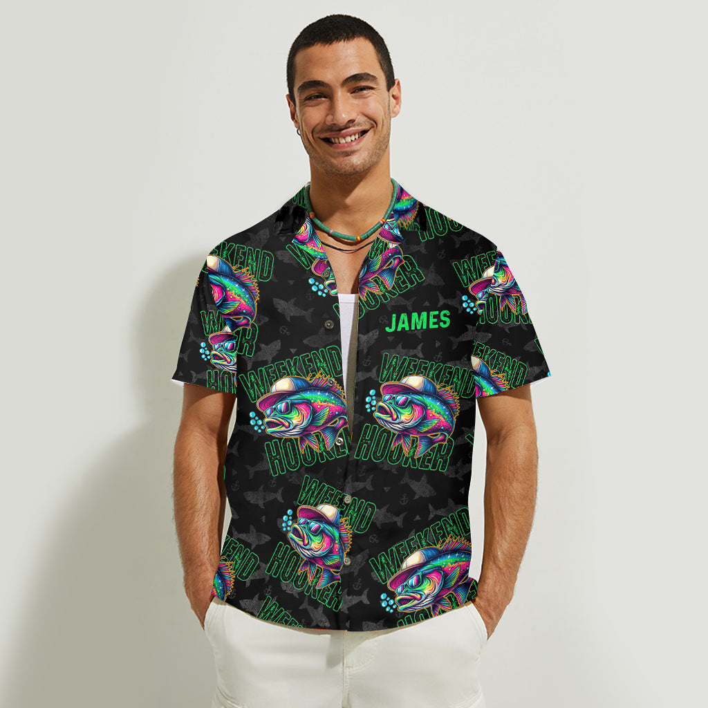 Weekend Hooker - Personalized Fishing Hawaiian Shirt