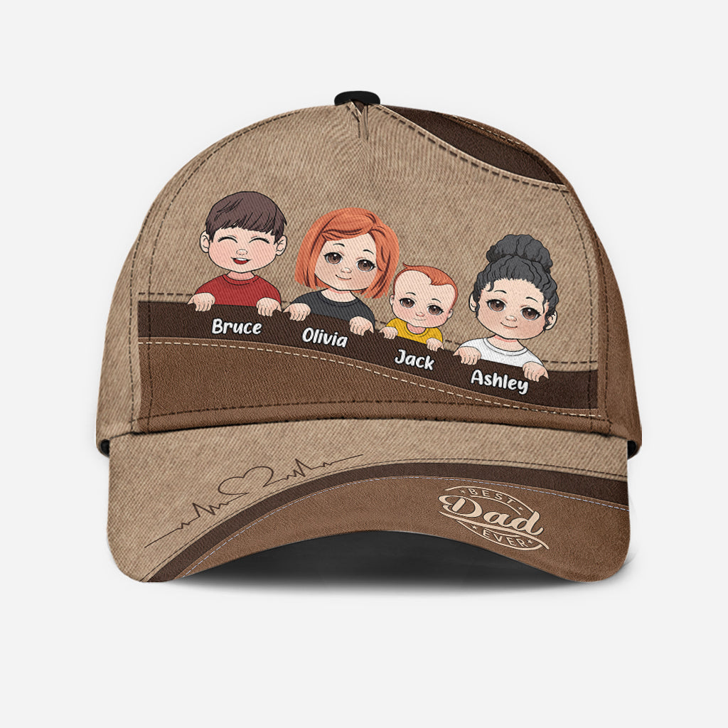 Daddy's Team Unbreakable Bond - Personalized Father Classic Cap