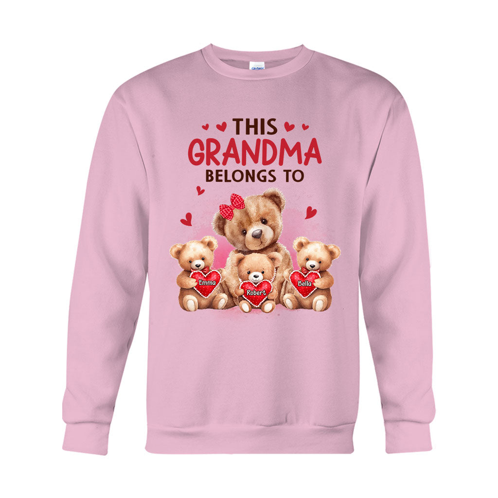 This Grandma Belongs To - Personalized Grandma T-shirt And Hoodie