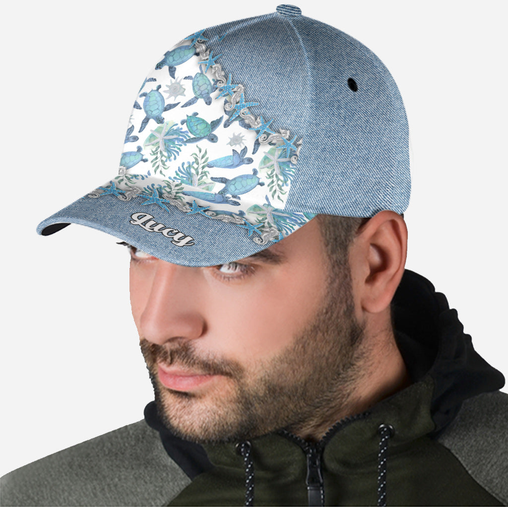 Cute Turtles - Personalized Turtle Classic Cap