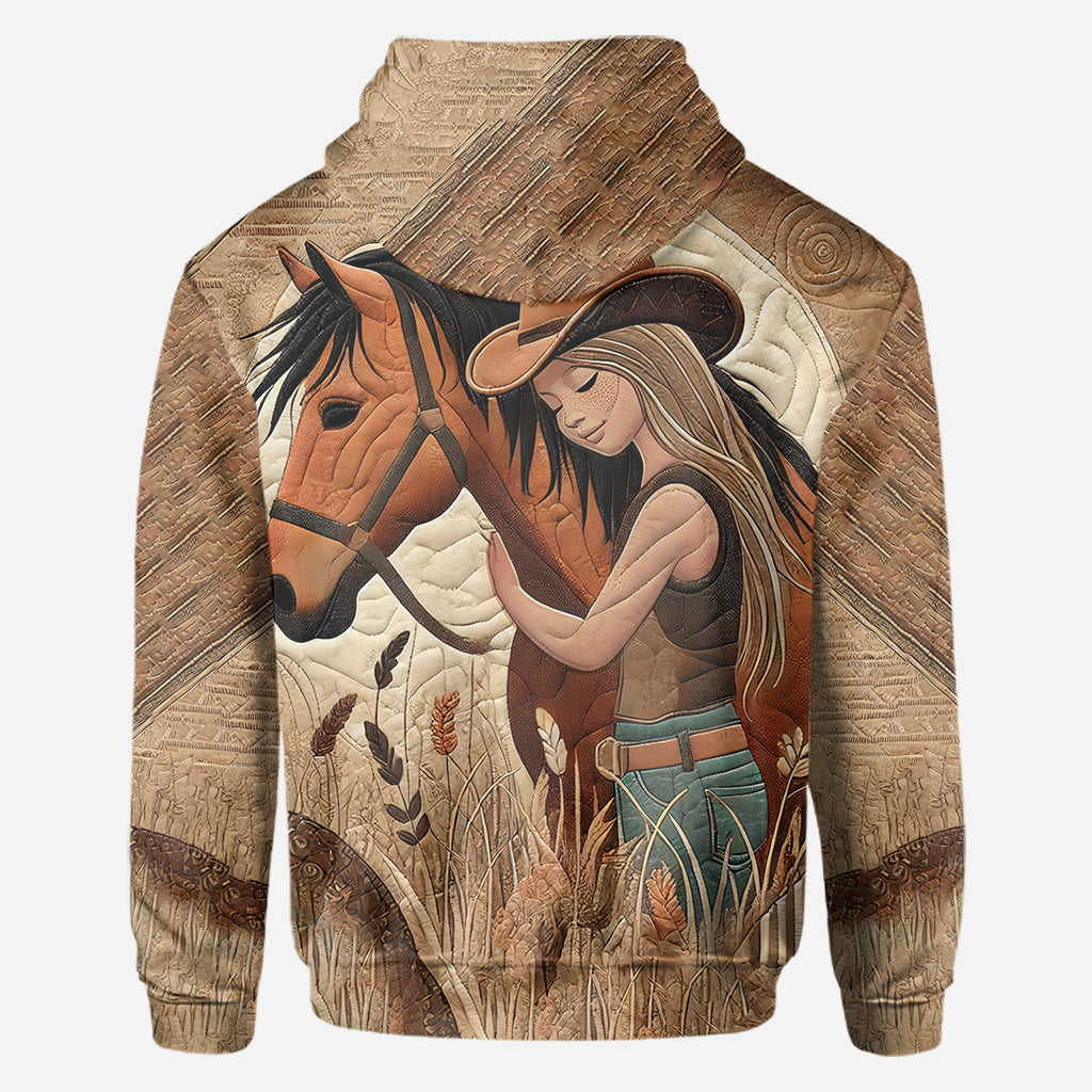 Horse Lovers - Personalized Horse All Over Shirt