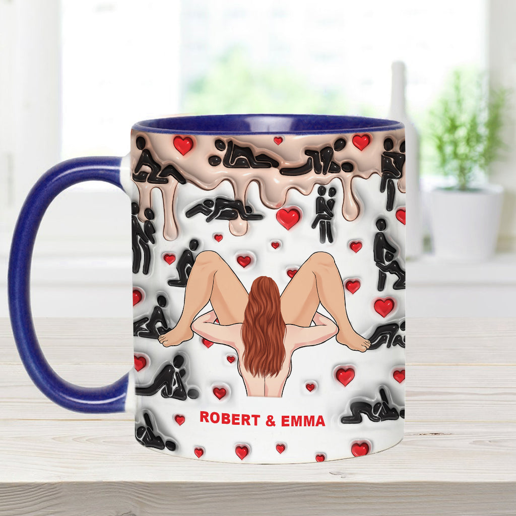 Spit On That Thang - Personalized Couple Accent Mug