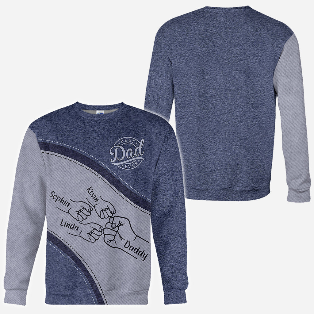 Best Dad Ever - Show Your Endless Love For Dad On This Christmas With Personalized Shirt