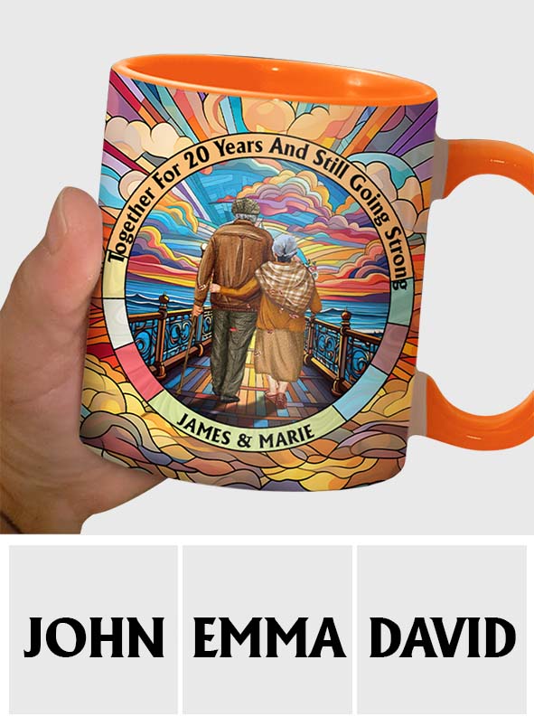 Still Going Strong - Personalized Couple Accent Mug