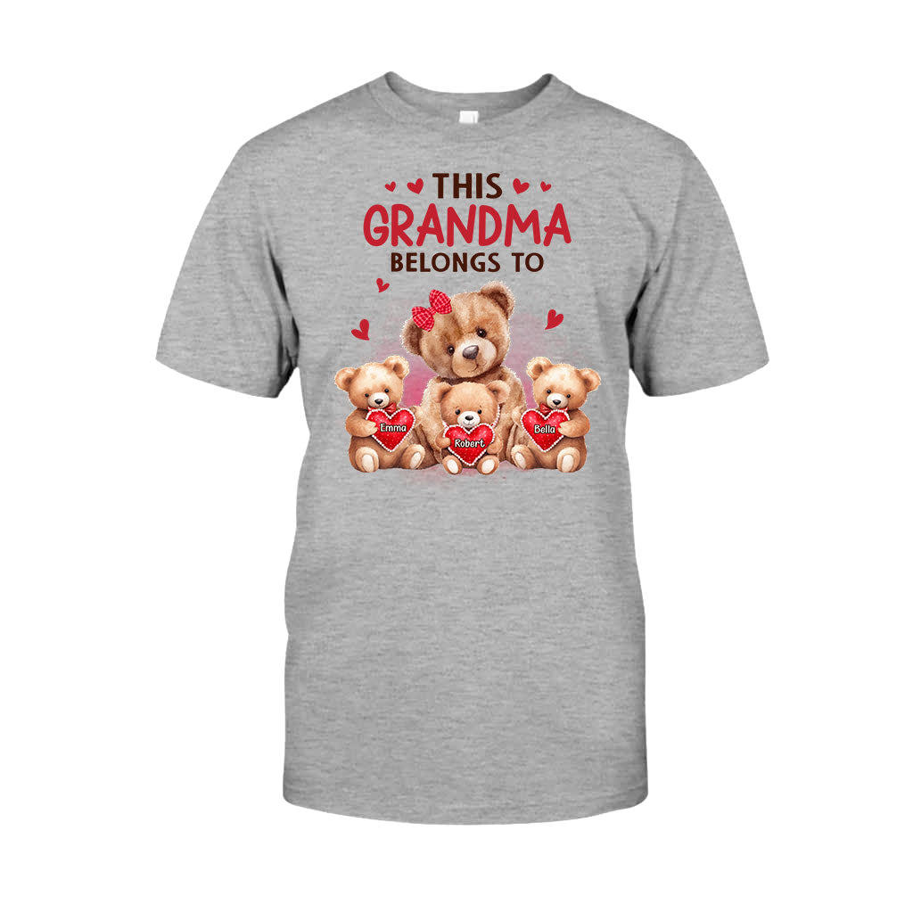This Grandma Belongs To - Personalized Grandma T-shirt And Hoodie