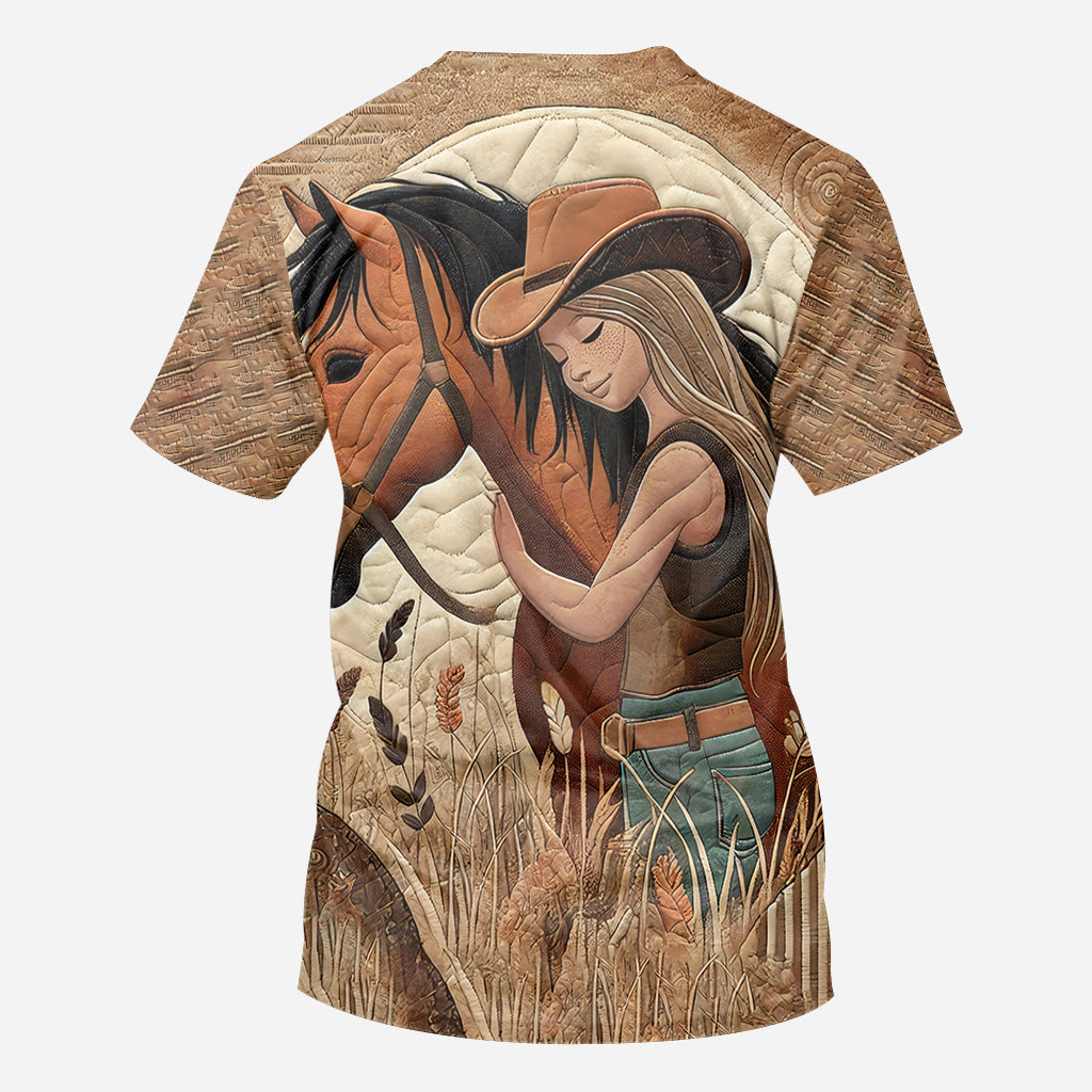 Horse Lovers - Personalized Horse All Over Shirt
