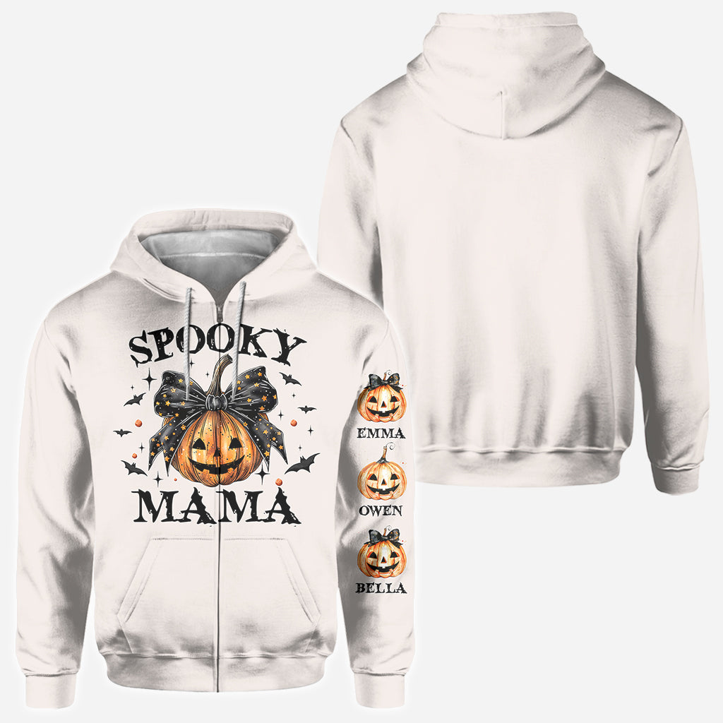 Spooky Mama - Personalized Mother All Over Shirt