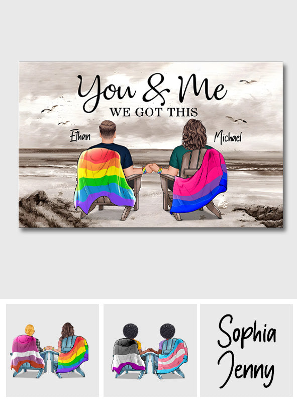 We Got This - Personalized LGBT Support Canvas And Poster