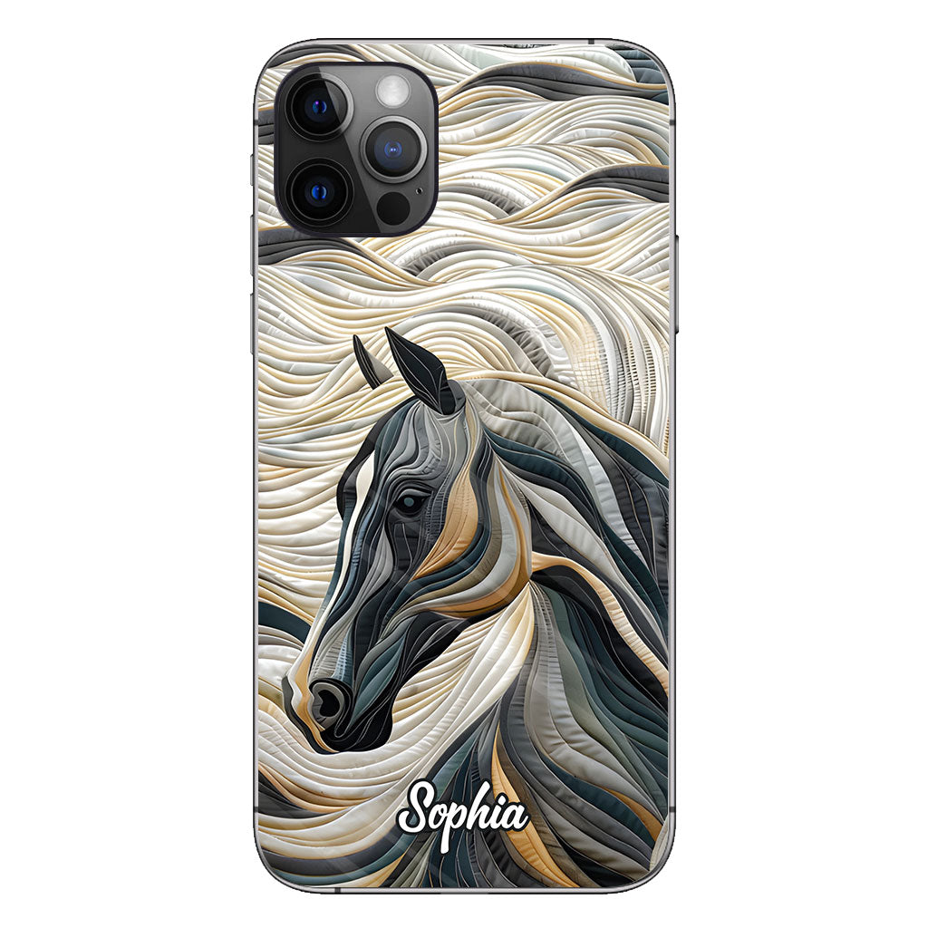 Beautiful Horse - Personalized Horse Phone Case