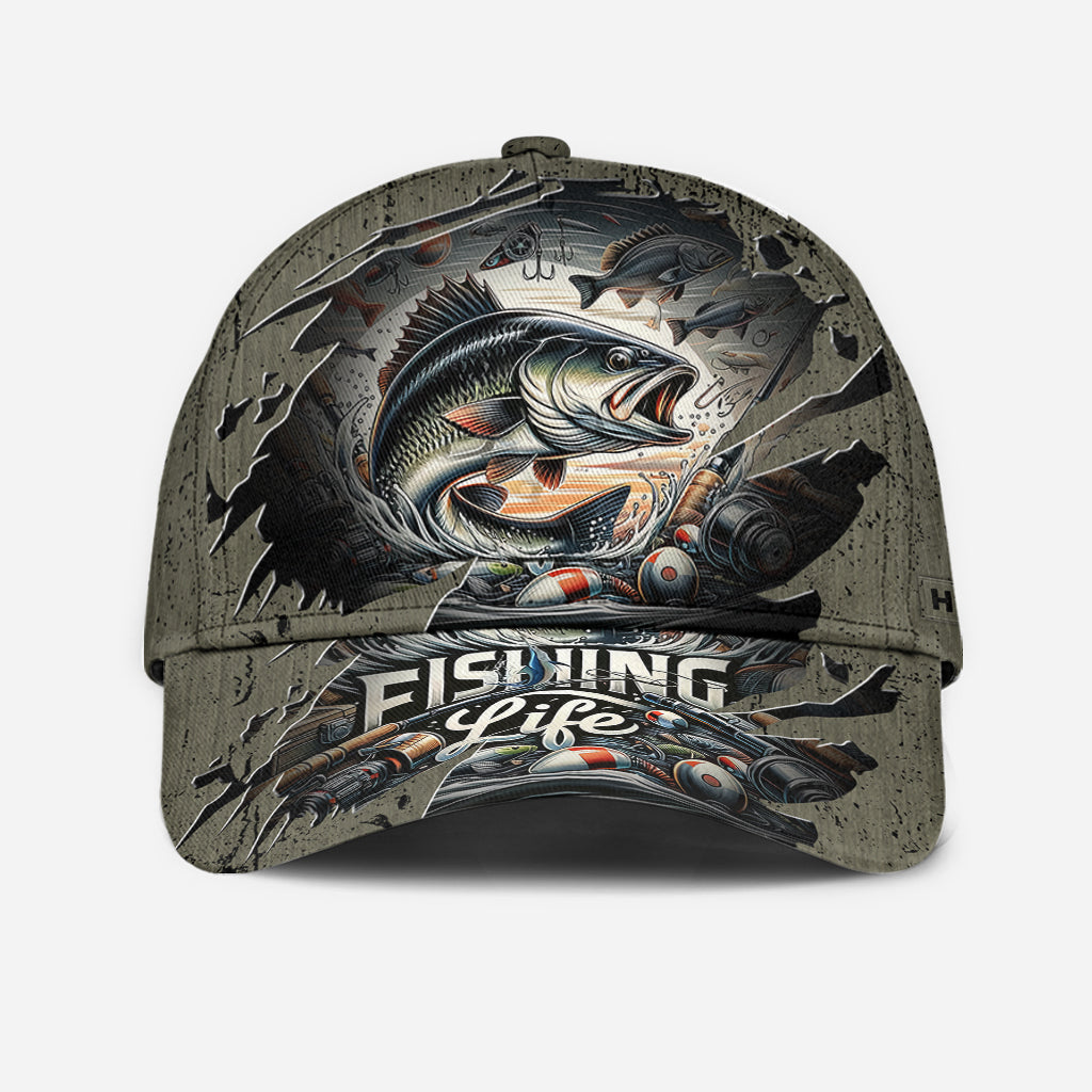 Fishing Life - Personalized Fishing Classic Cap