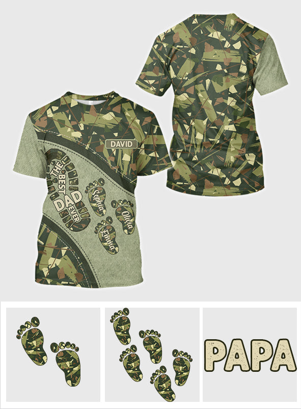 The Best Dad/ Grandpa/ Uncle... Ever - Personalized Father All Over Shirt