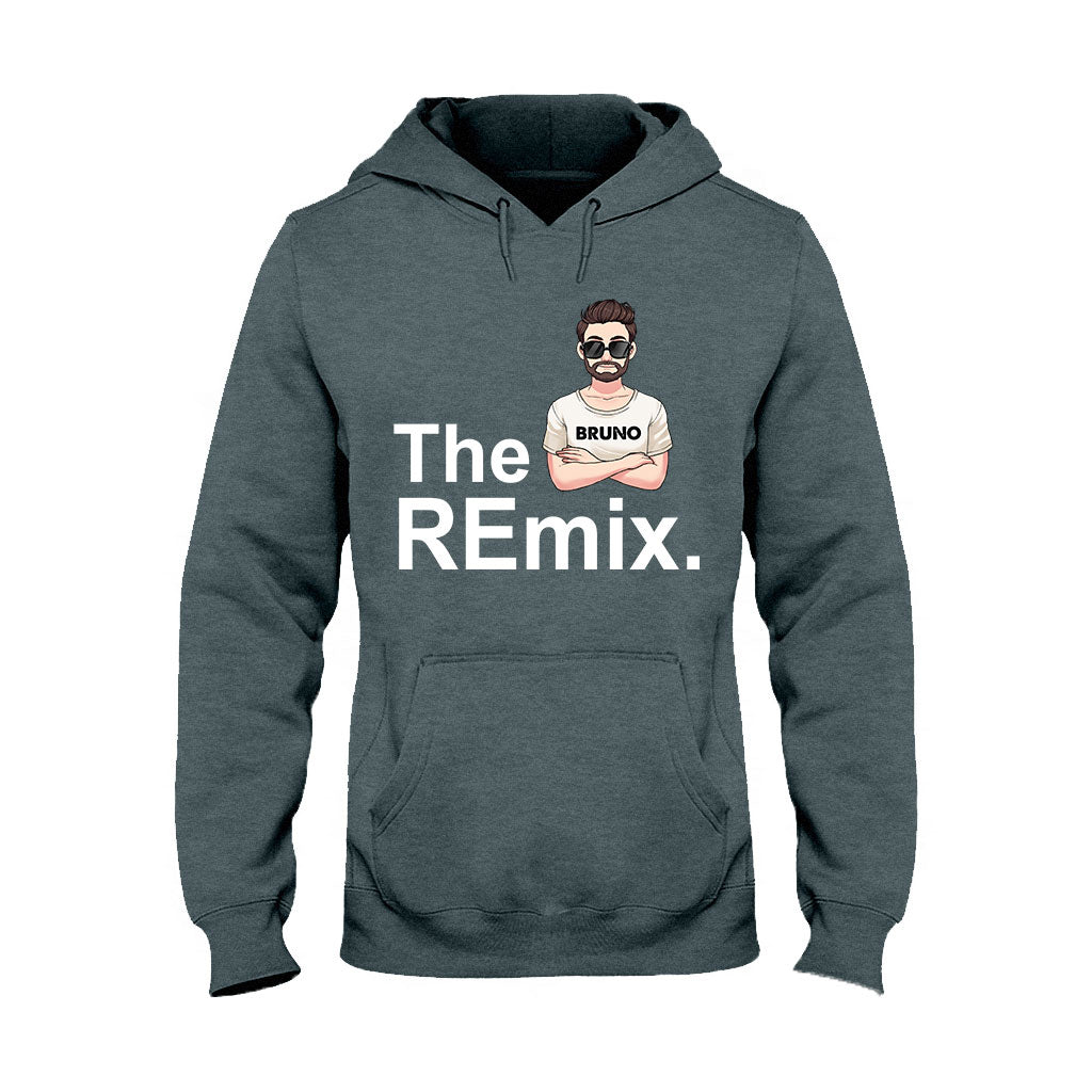 3 Generations Grandpa, Father, Child - Personalized Grandpa T-shirt And Hoodie