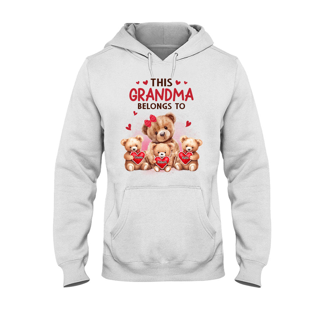 This Grandma Belongs To - Personalized Grandma T-shirt And Hoodie
