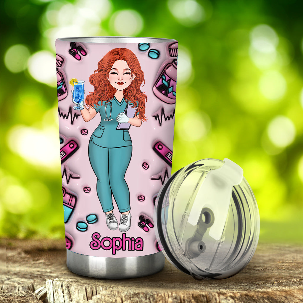 Nurse Life - Personalized Nurse Tumbler