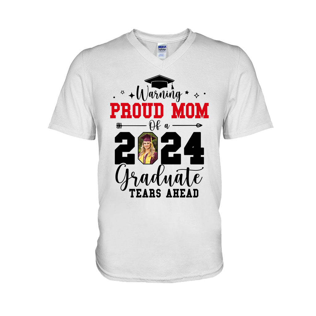 Warning Proud Mom/ Grandma/.... - Personalized Graduation T-shirt And Hoodie